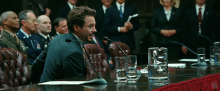 Illustration for article titled Spoiler Filled Stills From Iron Man 2: What's Happening To Tony?